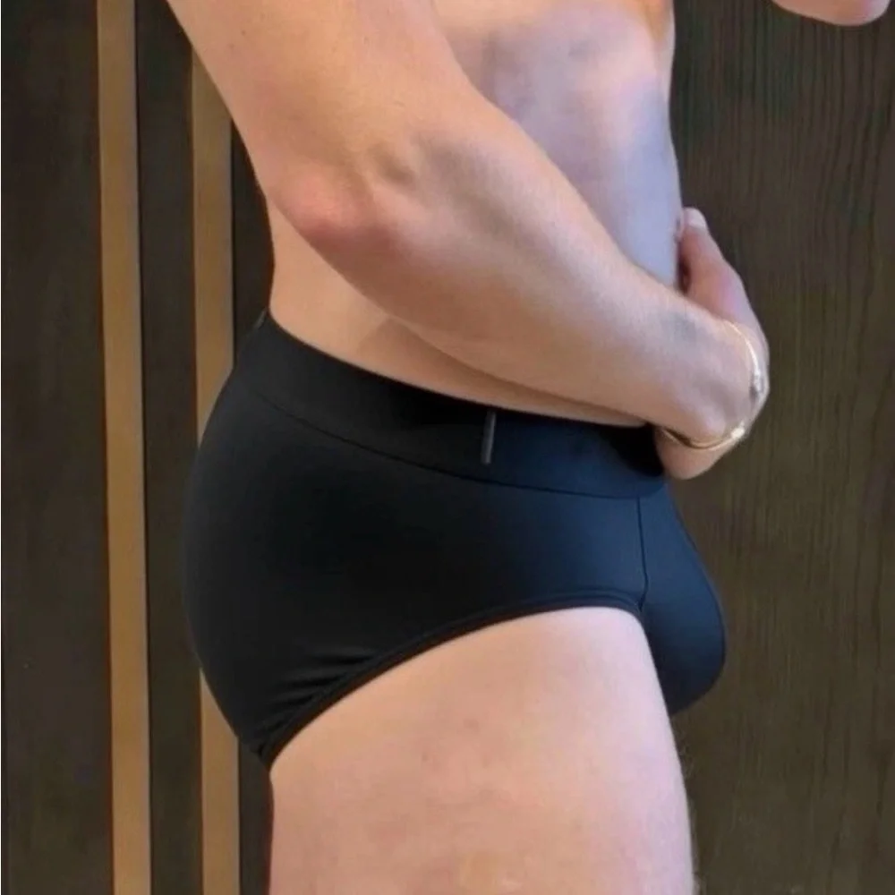 Men's Black Briefs - Picture 1 of 4